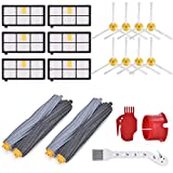 KIT DE RECAMBIOS DE Artraise COMPATIBLE CON iRobot Roomba Serie 800 900 860 866 870 871 880 886 960 966 980 Kit de repuesto para robot aspirador